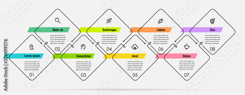 Vector infographic template