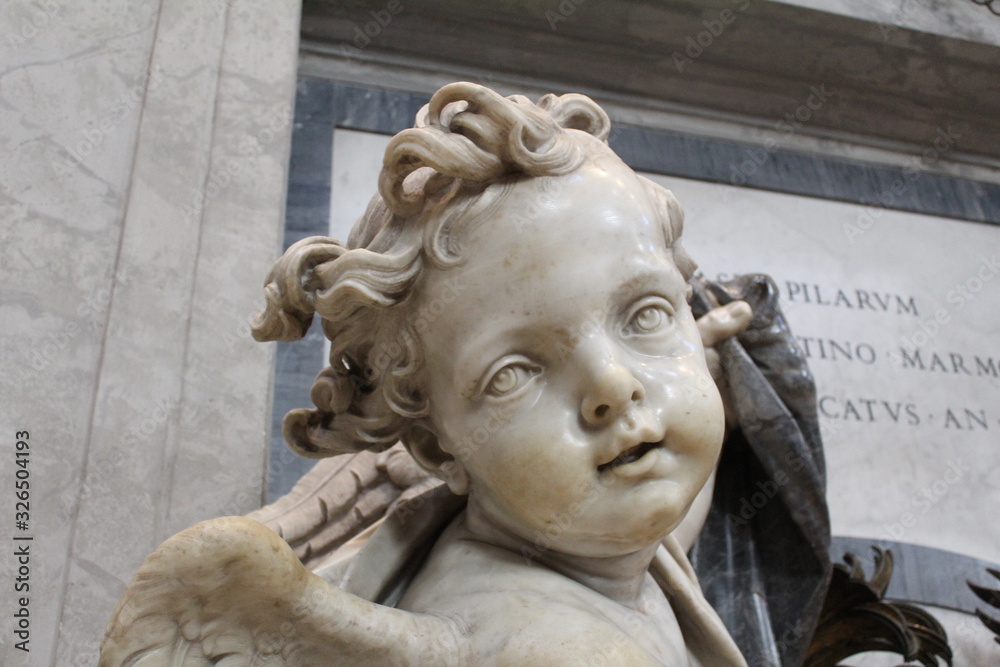 Naklejka premium Marble angel