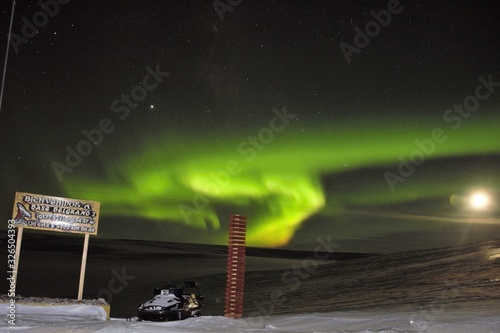 Aurora australis photo