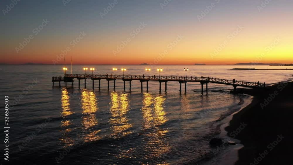 hermoso paraíso de playa en la ciudad de Marbella en la Costa del Sol, Andalucía