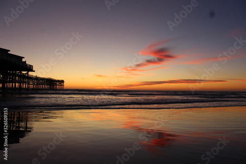 sunset pacific beach san diego © Eugene