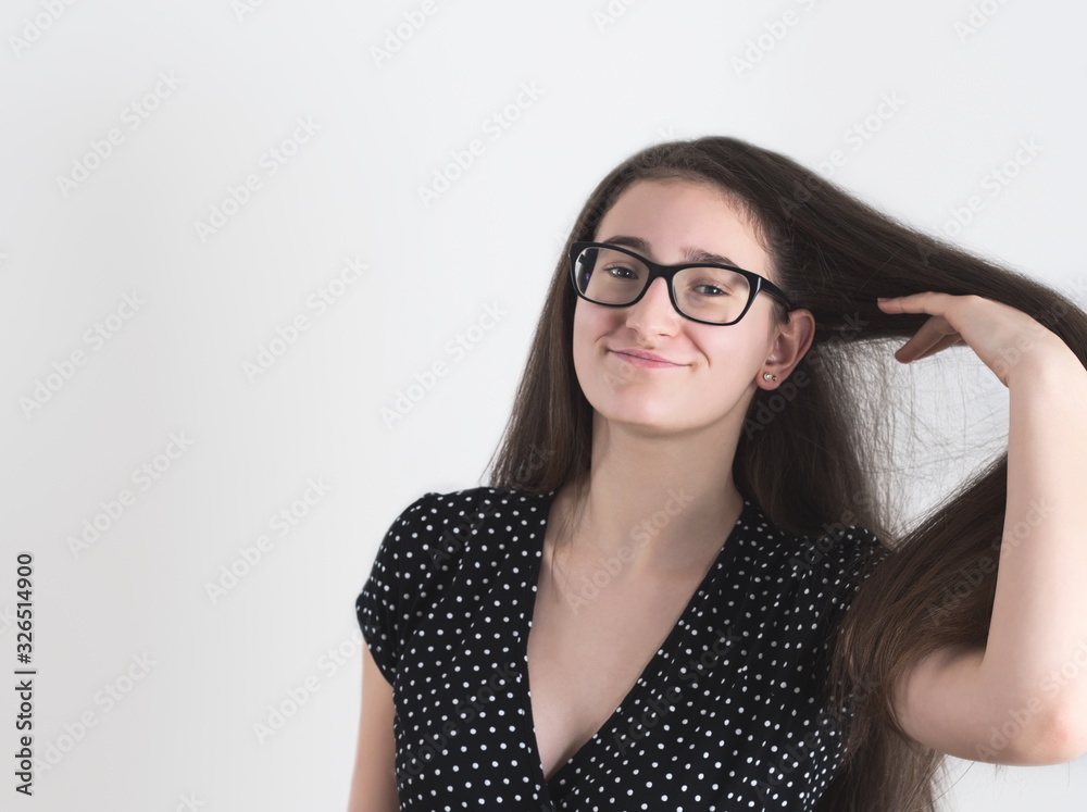 Bespectacled Teen Girl Bespectacled Teen Girl