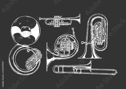 brass musical instrument