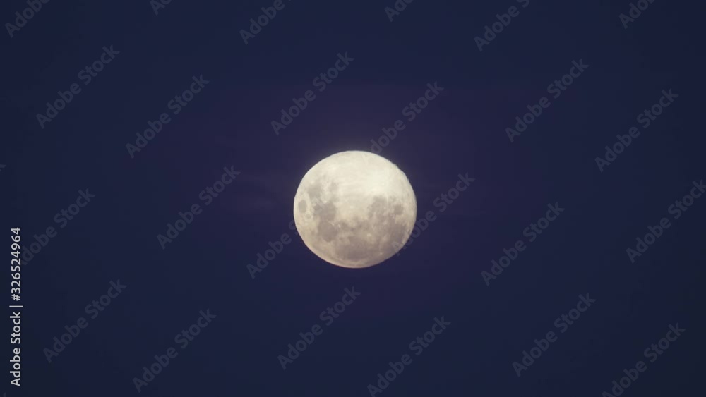 Eclipse on the full moon, red moon.4k Eclipse on the full moon, red moon.4k
