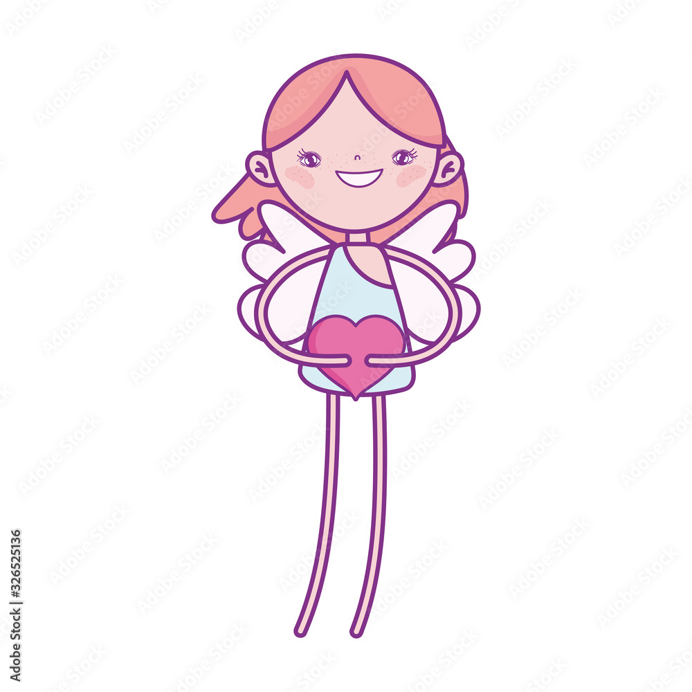 happy valentines day, cupid with love heart cartoon happy valentines day, cupid with love heart cartoon