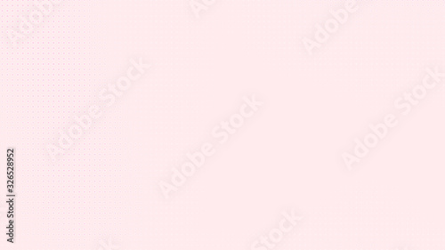 Dot pink white pattern gradient texture background. Abstract pop art halftone and retro style. © Papapig