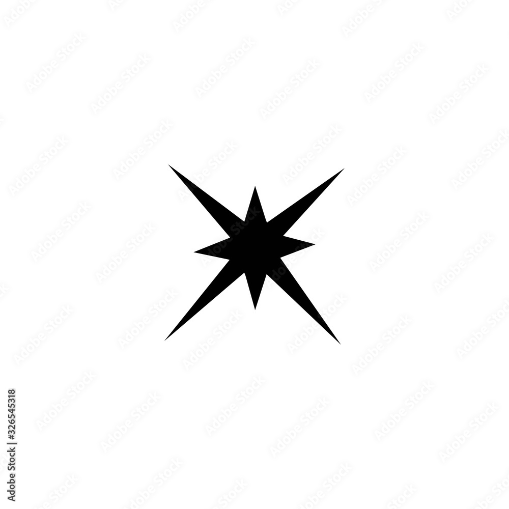 sparkle light star logo vector sparkle light star logo vector