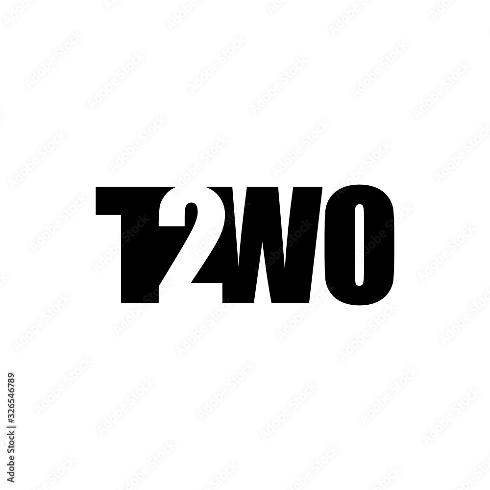 Two logo design vector Two logo design vector