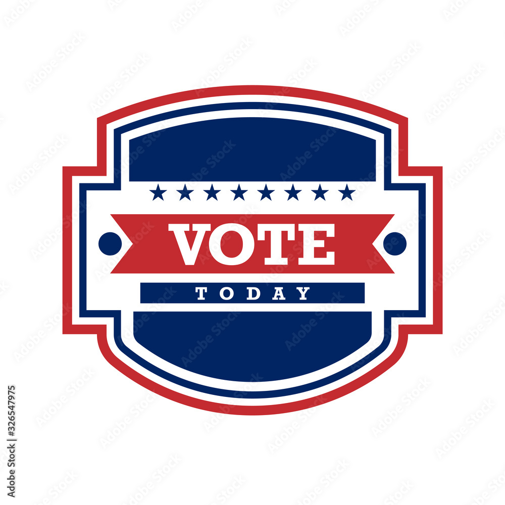 United States of America Presidential Election Button Design, badges and vote labels. United States of America Presidential Election Button Design, badges and vote labels.