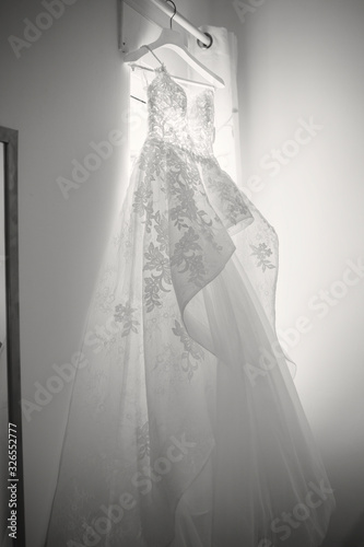 Soft wedding dress for wedding day