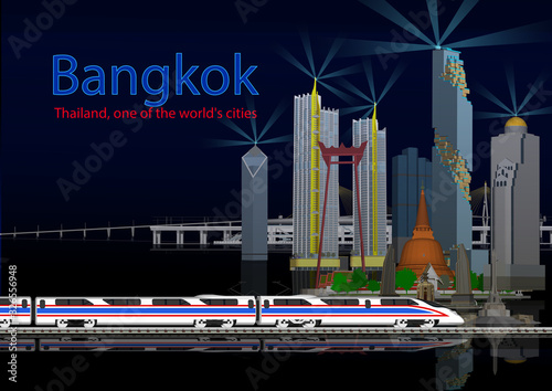High speed trains in Bangkok