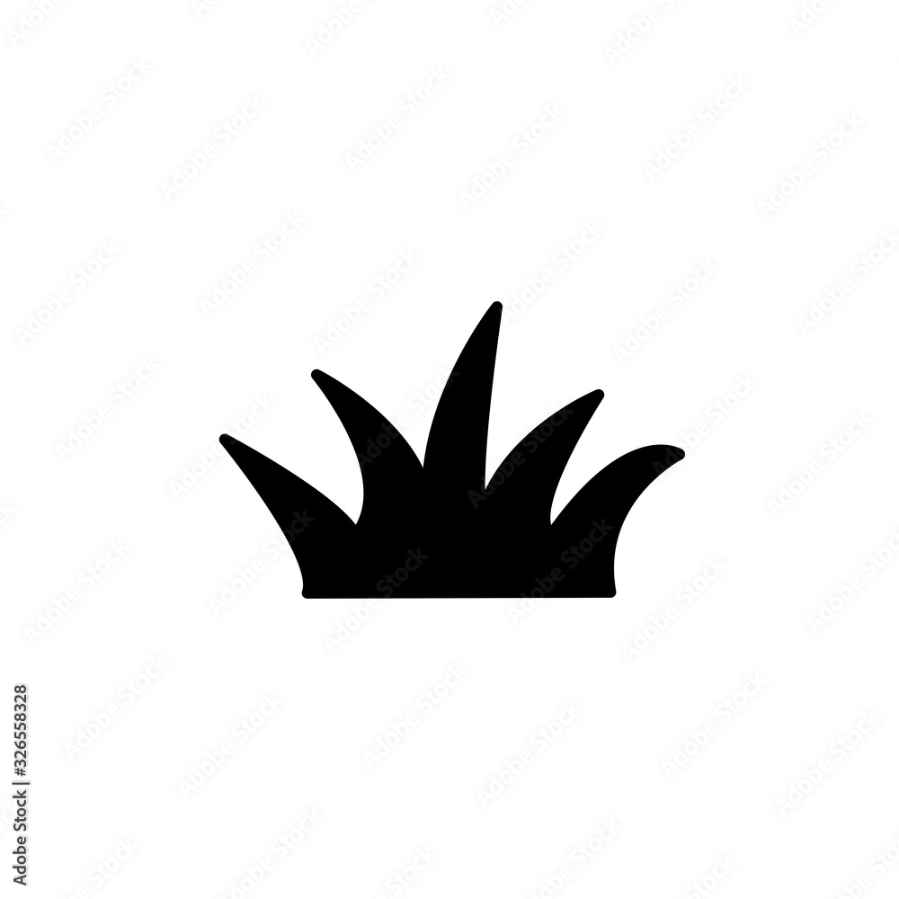 Vector illustration, grass icon design Vector illustration, grass icon design