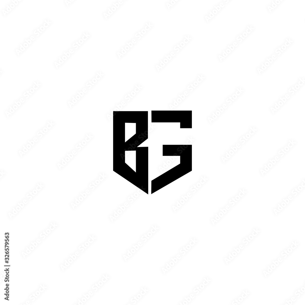 BG B G Letter Initial Logo Design BG B G Letter Initial Logo Design