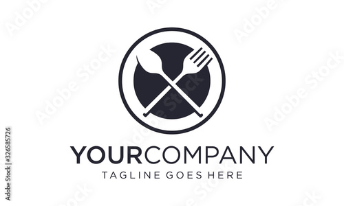 Simple restaurant logo designs inspiration	