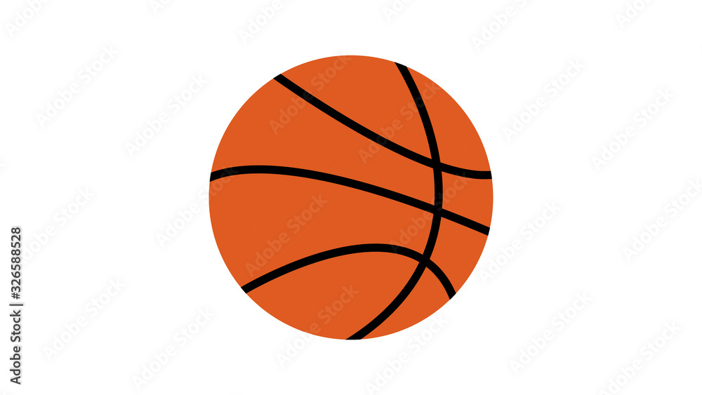 Basketball ball icon sports symbol