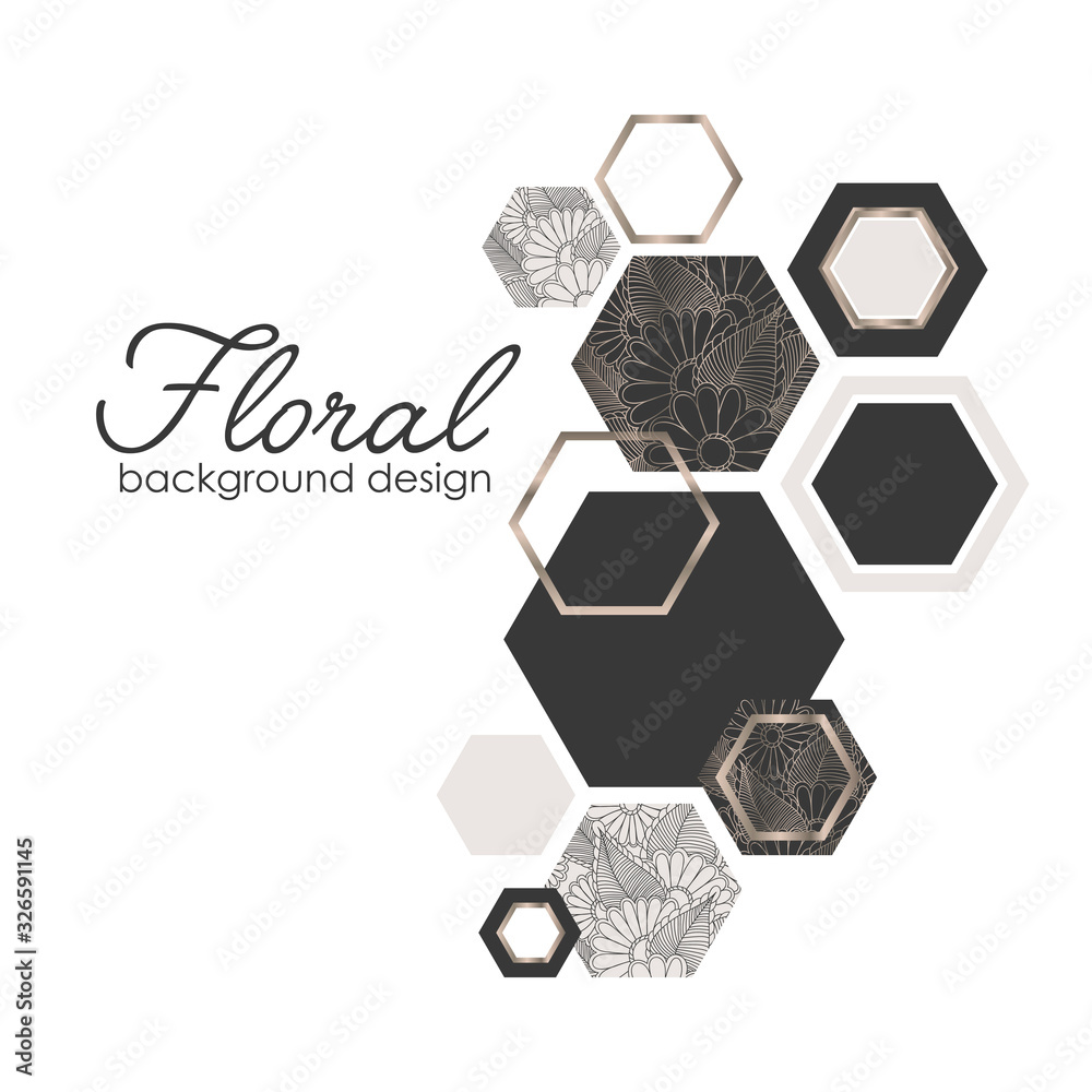 Floral background flower border Floral background flower border