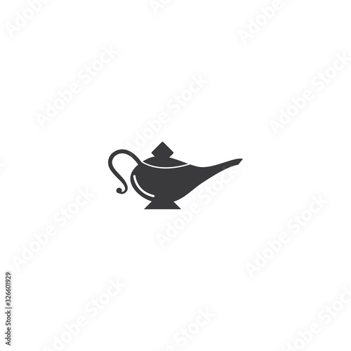 Magic lamp logo