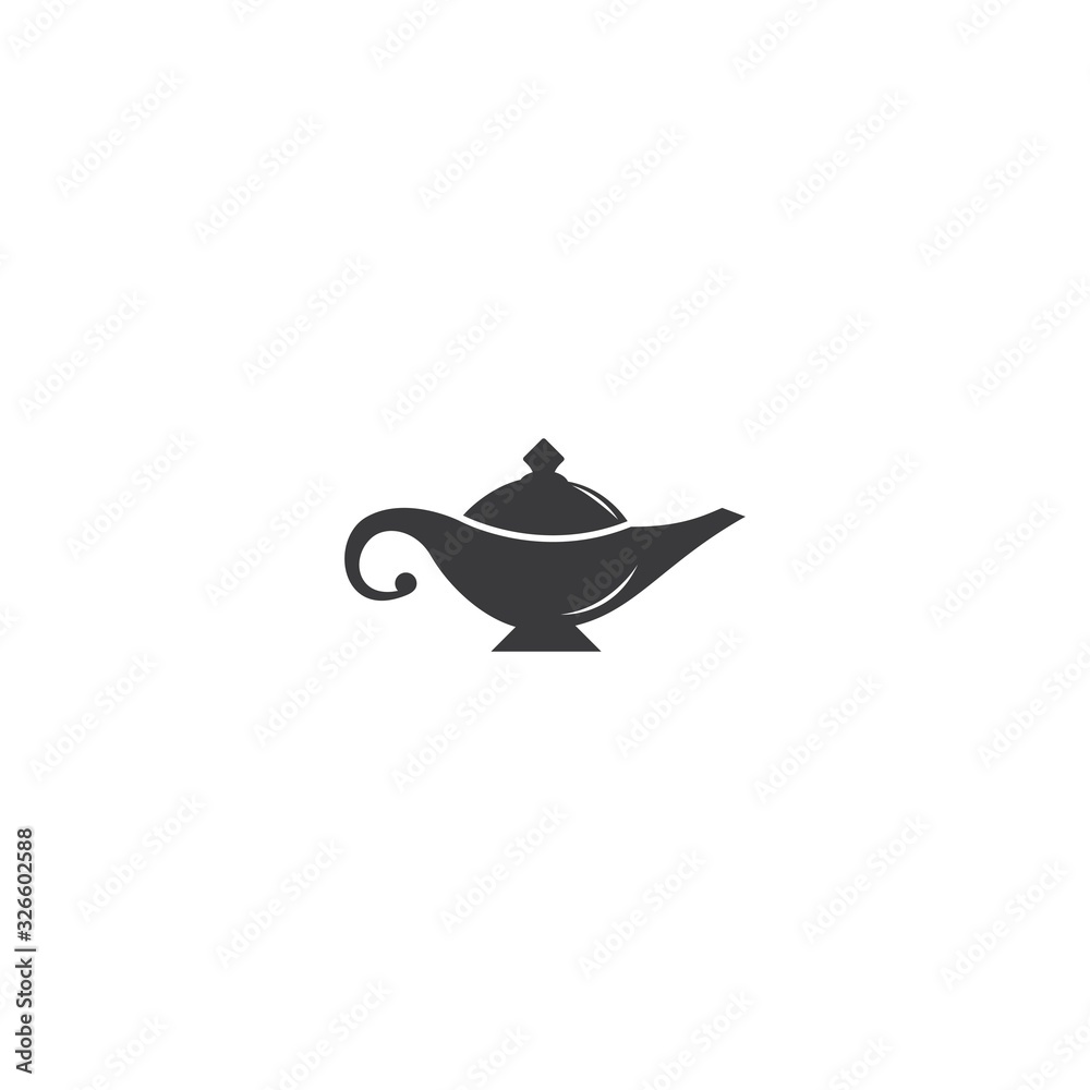 Magic lamp logo Magic lamp logo