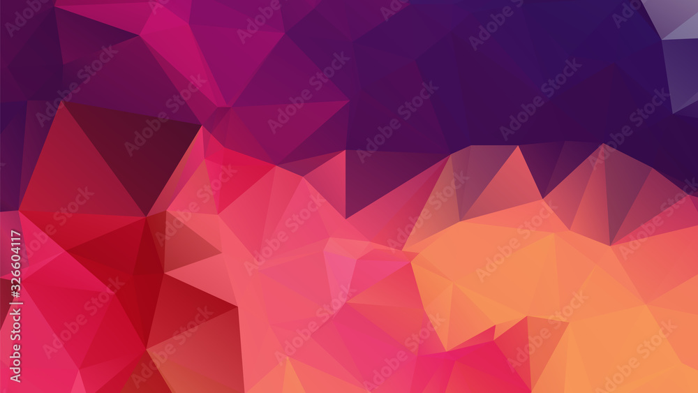Obraz premium Abstract Color Polygon Background Design, Abstract Geometric Origami Style With Gradient