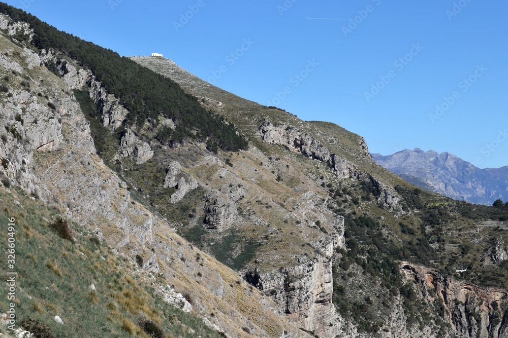 Termini - Versante del Monte Costanzo sulla Baia di Ieranto