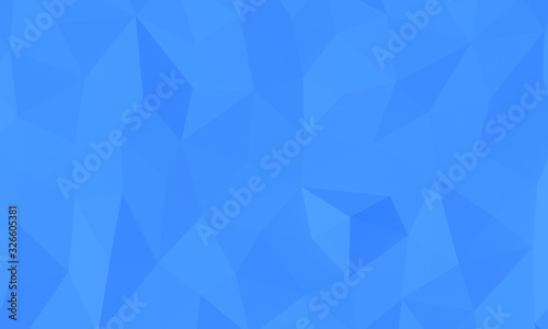 Light Blue geometric background, triangular abstract texture