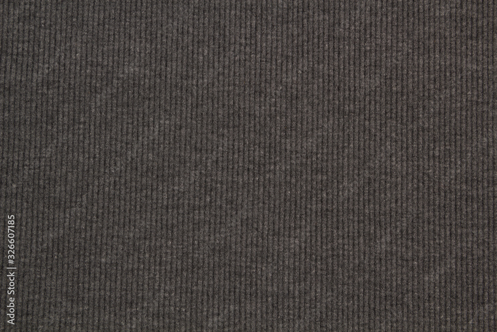 Fabric cotton fold, top view. Gray textile Fabric cotton fold, top view. Gray textile