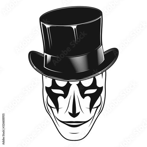 Theatrical mask_16