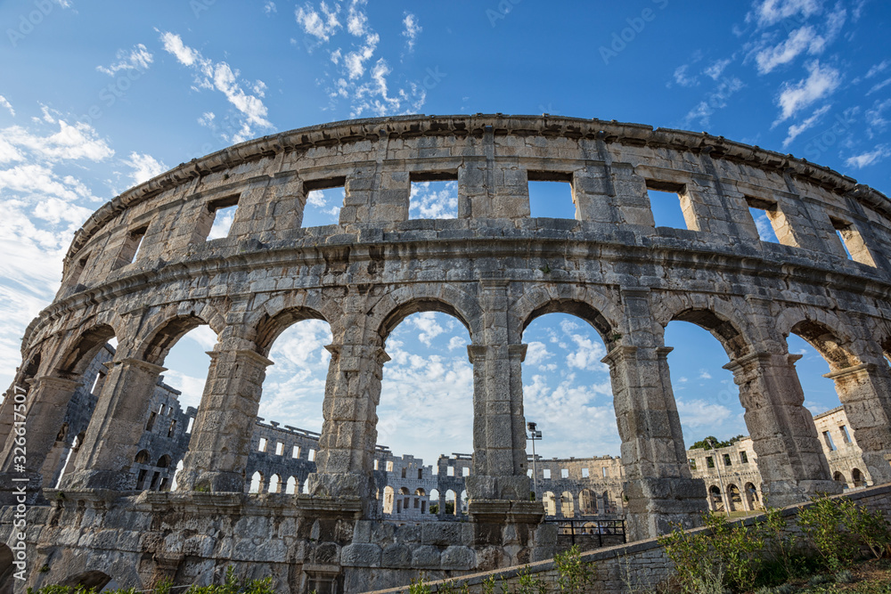 Fototapeta premium Coliseum in Pula, Croatia.