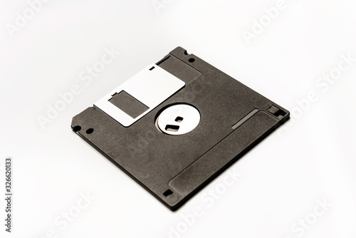 floppy disk on a white background photo