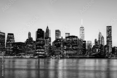 Manhattan skyline  New York  USA  circa May 2015