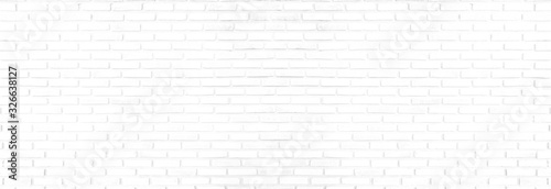 panorama white brick walls that are not plastered background and texture. The texture of the brick is white. Background of empty brick basement wall.
