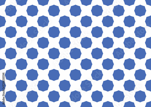Seamless geometric pattern design illustration. Background texture. In blue, white colors.