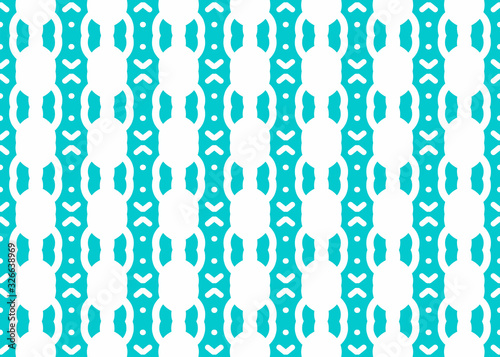 Seamless geometric pattern design illustration. Background texture. In blue, white colors.