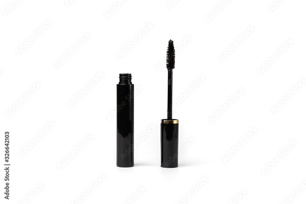 Mascara isolated on white background. Mascara isolated on white background.