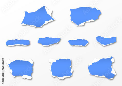 set of stickers