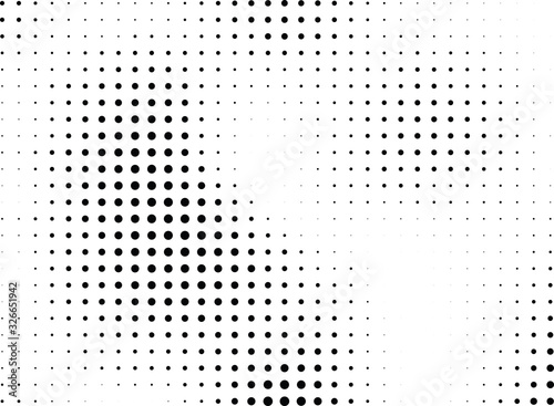 Abstract halftone dotted background. Futuristic grunge pattern  dot and circles.  Vector modern optical pop art texture for posters  sites  business cards  cover  postcards  labels  stickers layout.