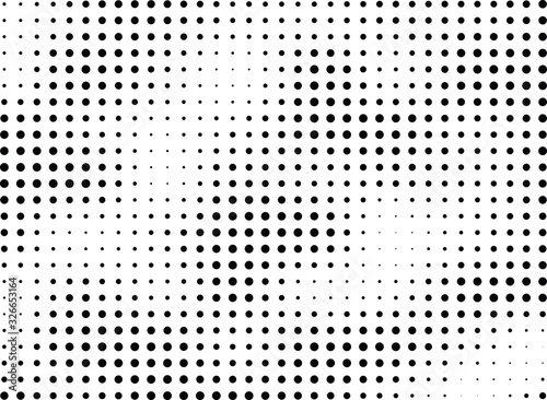 Abstract halftone dotted background. Monochrome pattern with dot and circles.  Vector modern pop art texture for posters  sites  business cards  cover postcards  interior design  labels  stickers.