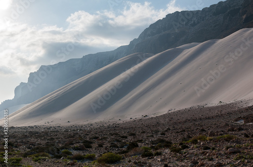 Dunes  Archer of Socotra island