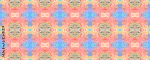 Ethnic Seamless Pattern. © Vialeta