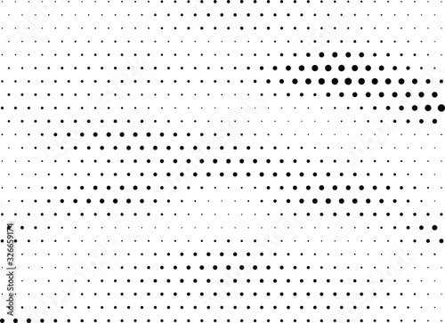 Abstract halftone dotted background. Futuristic grunge pattern, dot, circles. Vector modern optical pop art texture for posters, sites, business cards, cover, labels mock-up, vintage stickers layout
