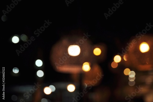 Night city light - bokeh background on this photo 