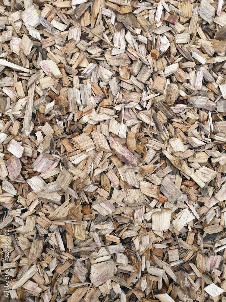 Vertical brown wood chips texture background Vertical brown wood chips texture background