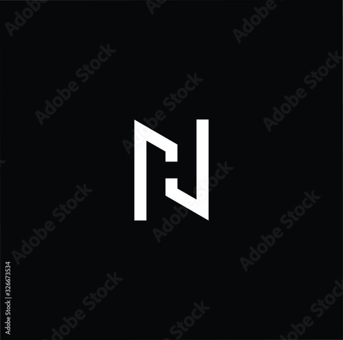 Professional Innovative Initial NH HN logo. Letter NH HN Minimal elegant Monogram. Premium Business Artistic Alphabet symbol and sign
