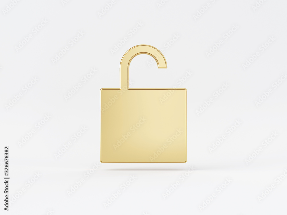 Golden metal 3d icon object isolated in white background. 3d rendering - illustration. Golden metal 3d icon object isolated in white background. 3d rendering - illustration.