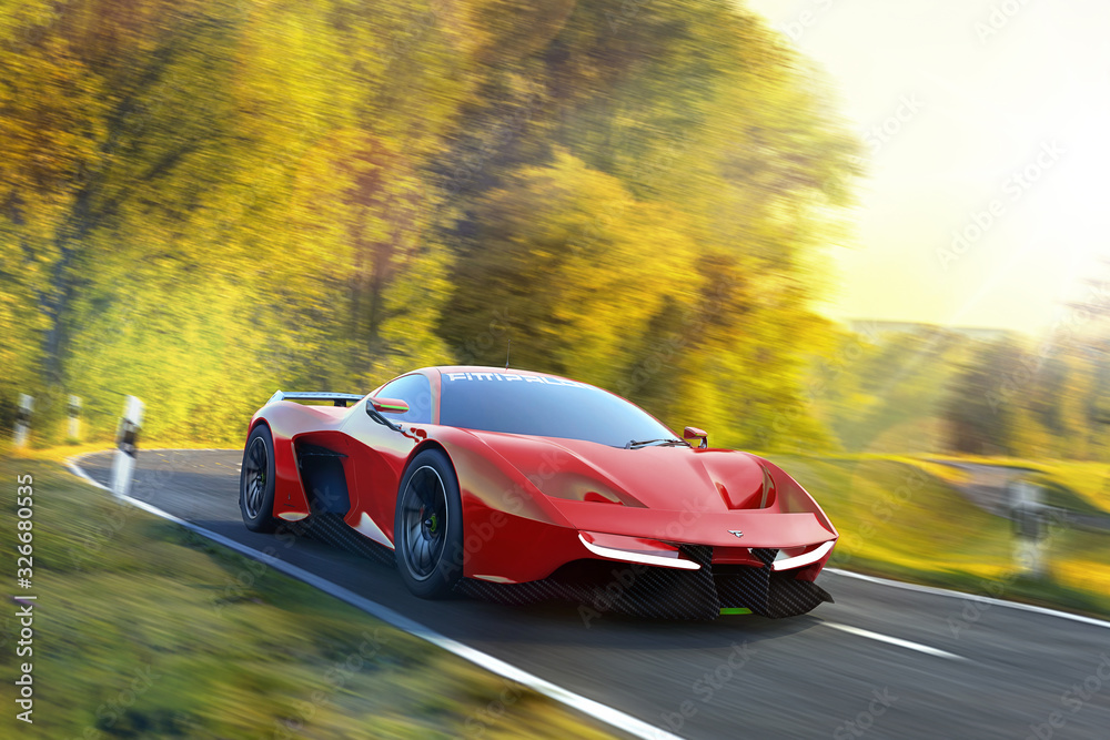 Fittipaldi EF7 a rare exclusive midengined sports car build by