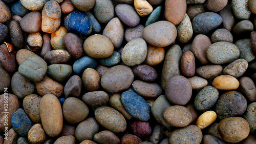 colorful pebble stone background