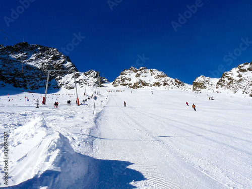 montagnes d'autriche piztal photo