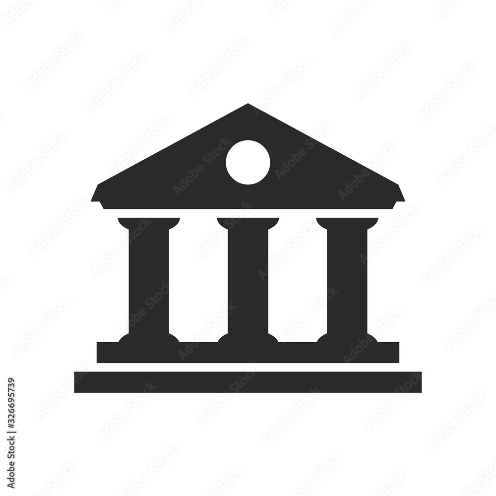 banking icon vector design template banking icon vector design template