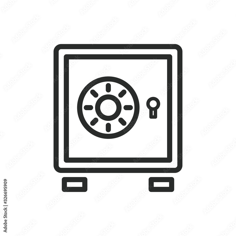 safety box icon vector design illustration safety box icon vector design illustration