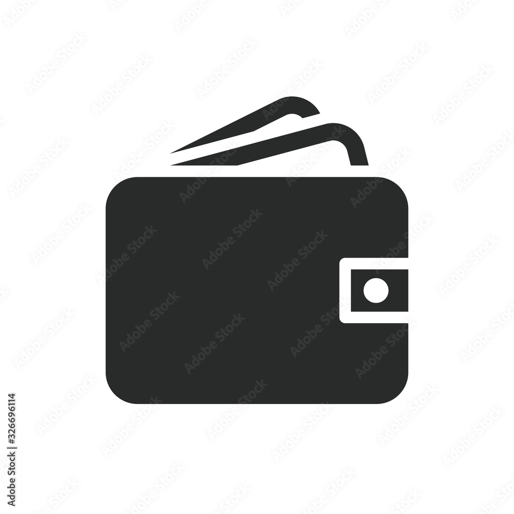 wallet icon vector design template wallet icon vector design template